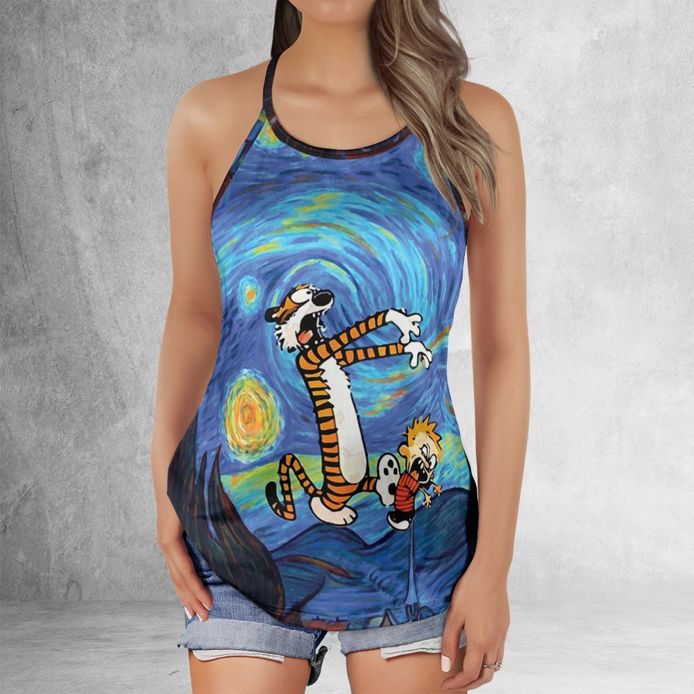 Criss Cross Tank Top - L6X9BQ4K -  - 2