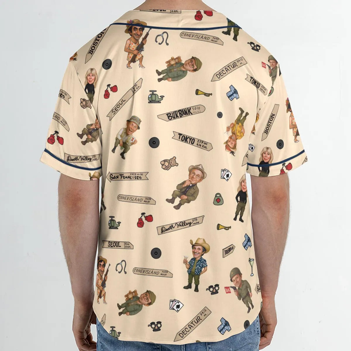 Unisex Baseball Jersey - HD6ZJP8U