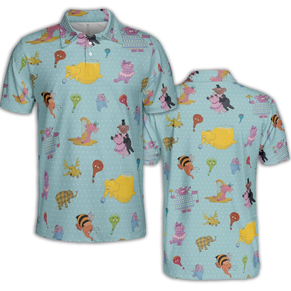 AOP Men/Women Polo Shirt - EKN3UAS3