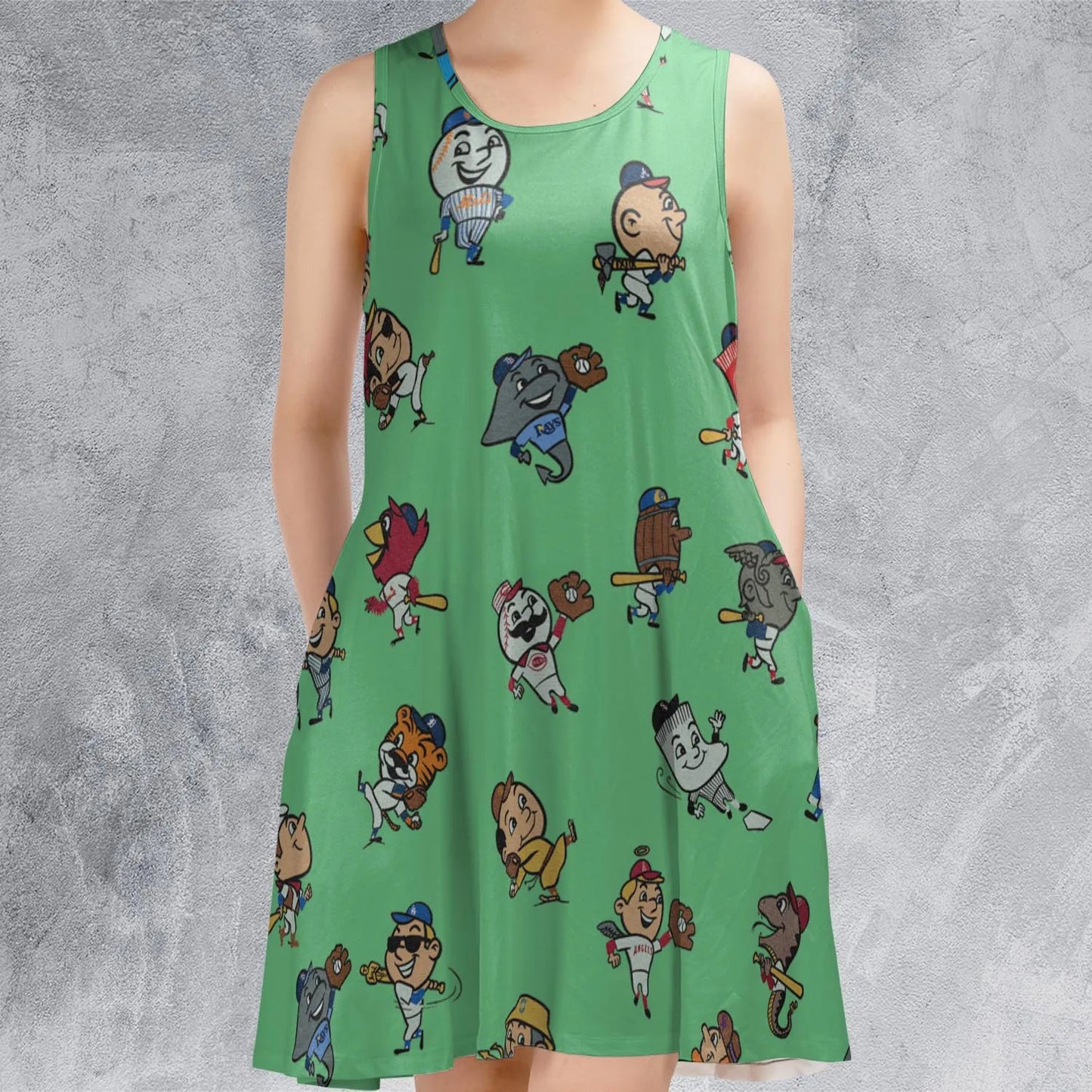 Sleeveless Dress - F2KT4RDR