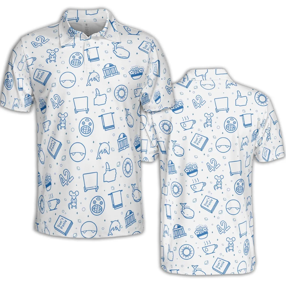 AOP Men/Women Polo Shirt - WB1PL6EB