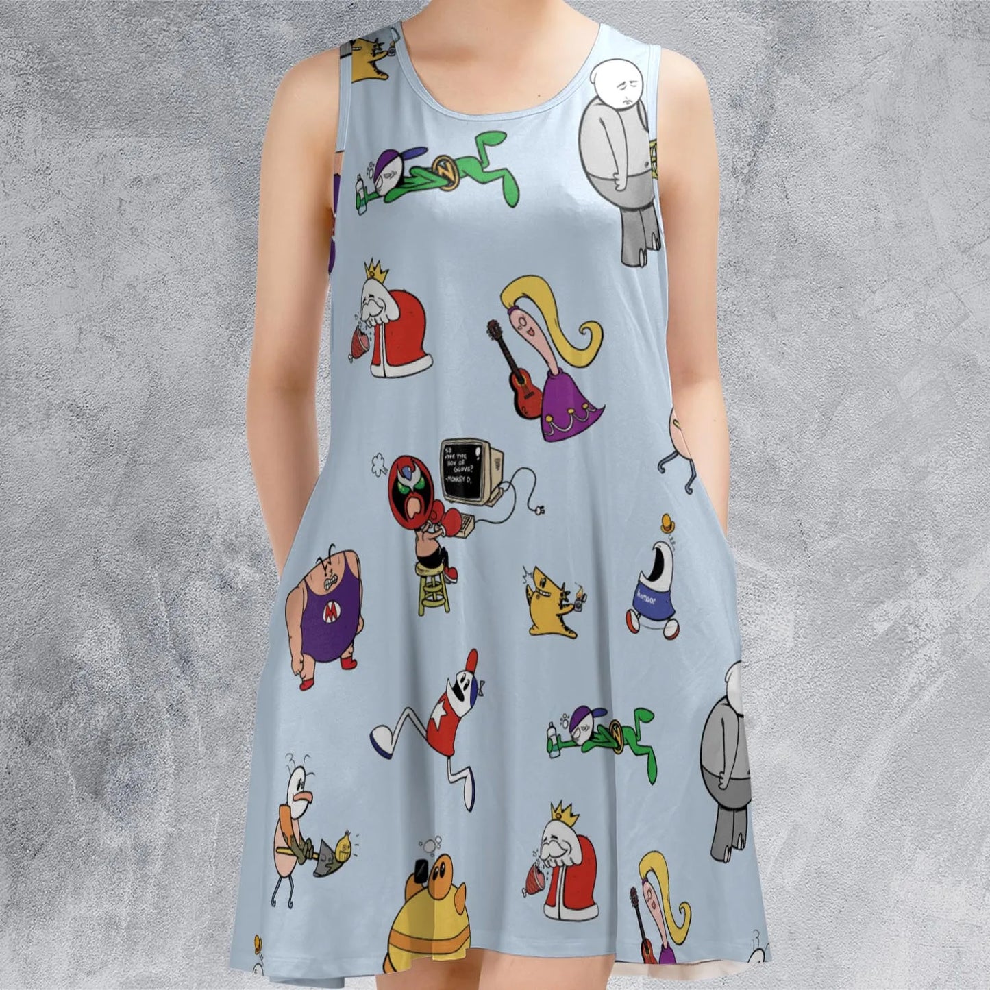 Sleeveless Dress - VF7FP8J3