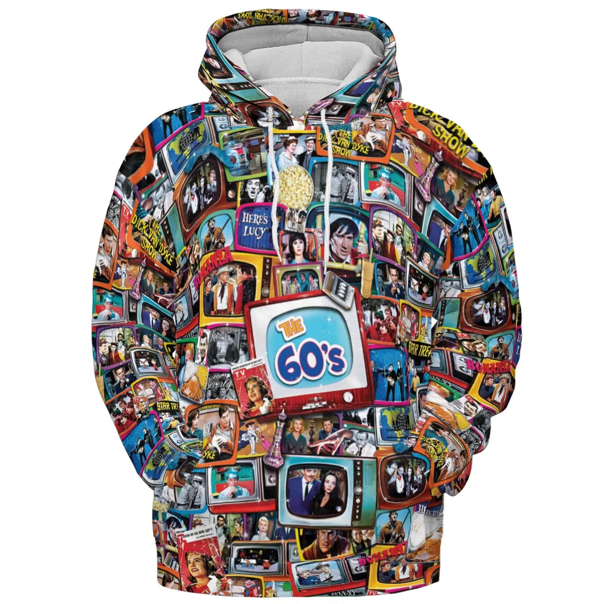 All-over Print Hoodie - FSPWJGBK