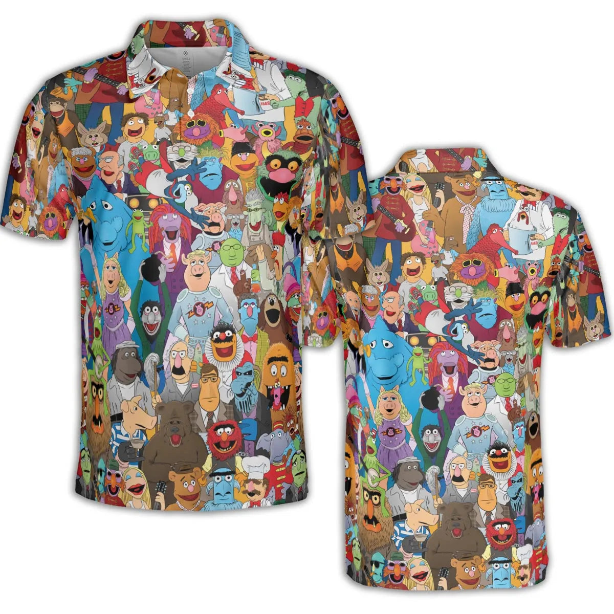 AOP Men/Women Polo Shirt - YHK6LQDC