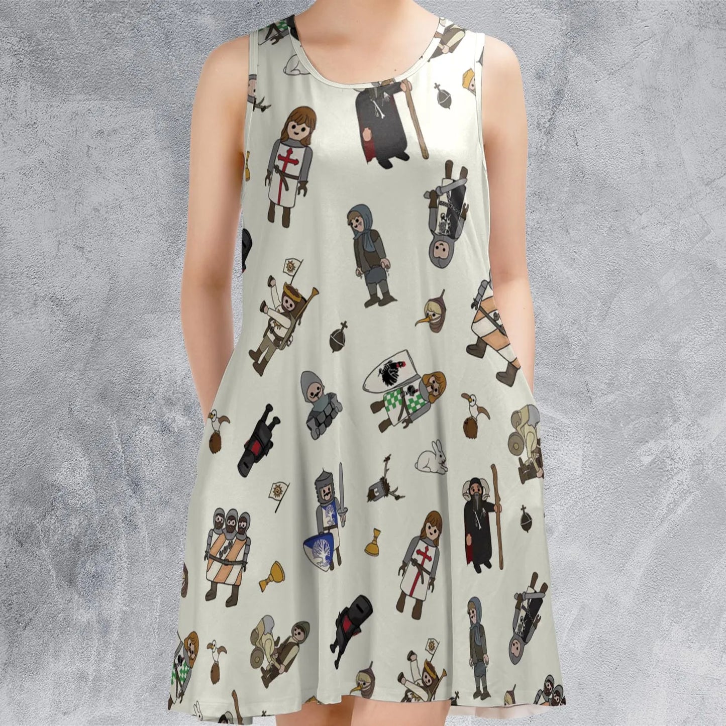 Sleeveless Dress - MUAECBTJ