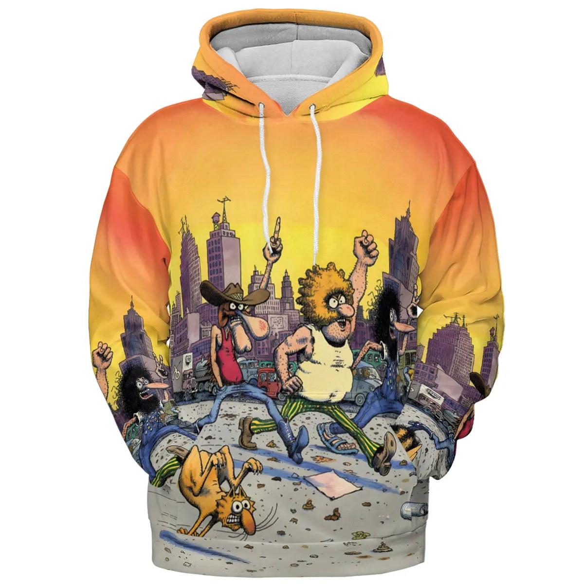 All-over Print Hoodie - 7LM6S54G