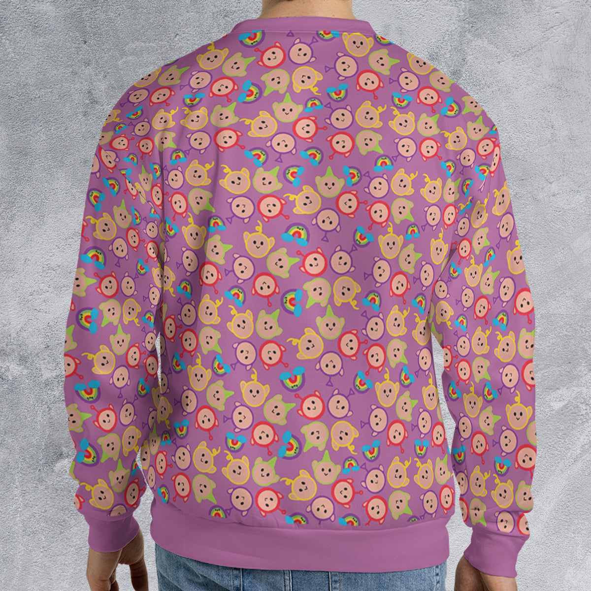 All-over Print Sweatshirt - WWCDWTB2