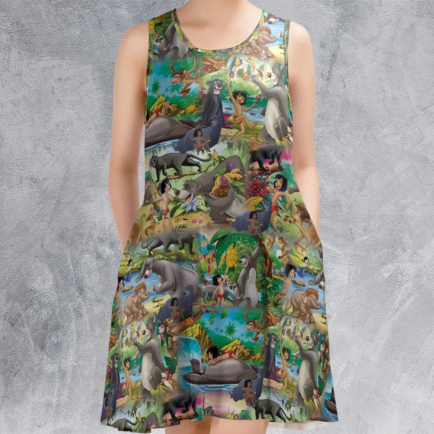 Sleeveless Dress - AWDJ6U3F