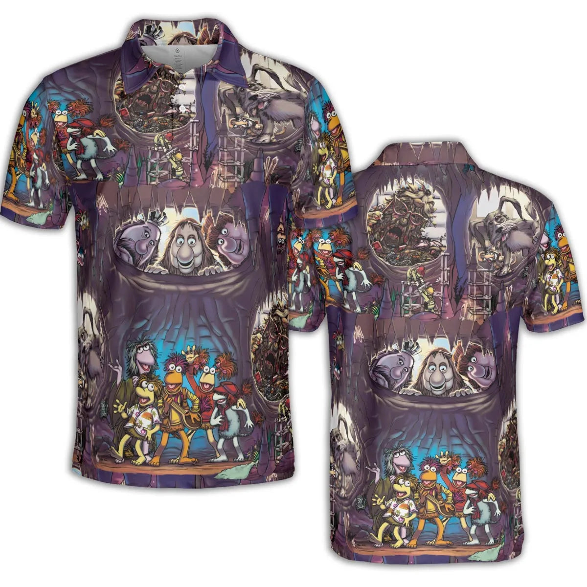 AOP Men/Women Polo Shirt - 2S8YE4WP