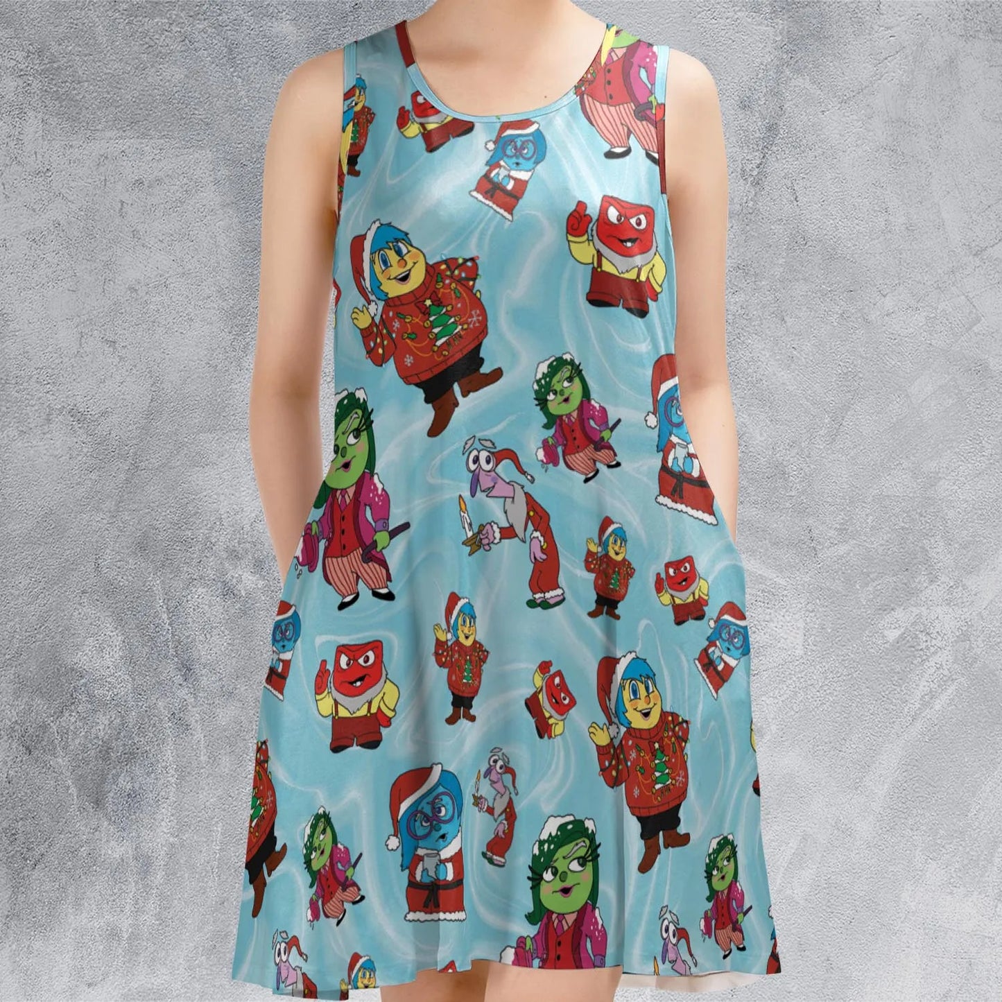 Sleeveless Dress - QHBQ1XEP