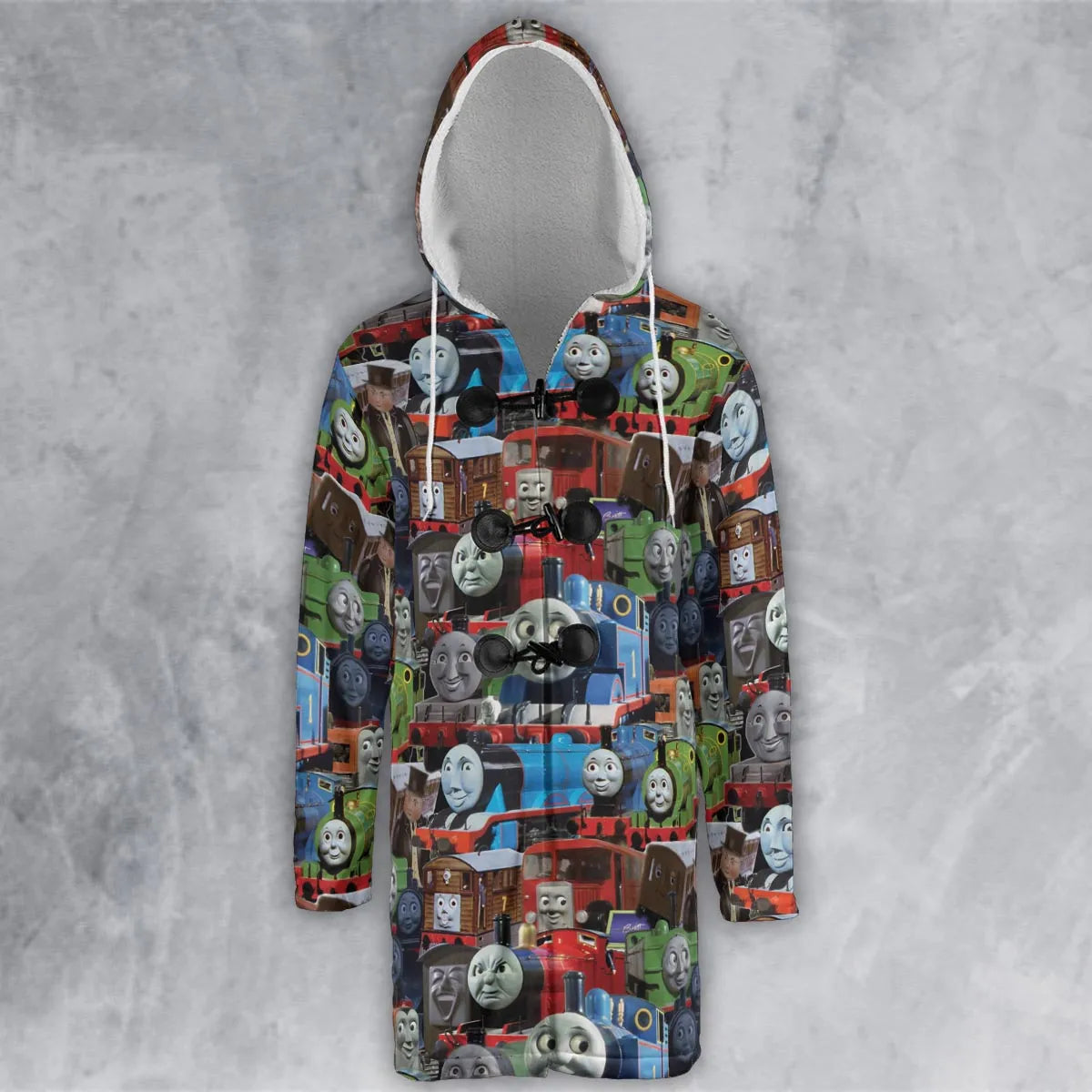 Hooded Cloak Coat - R6HQZ129