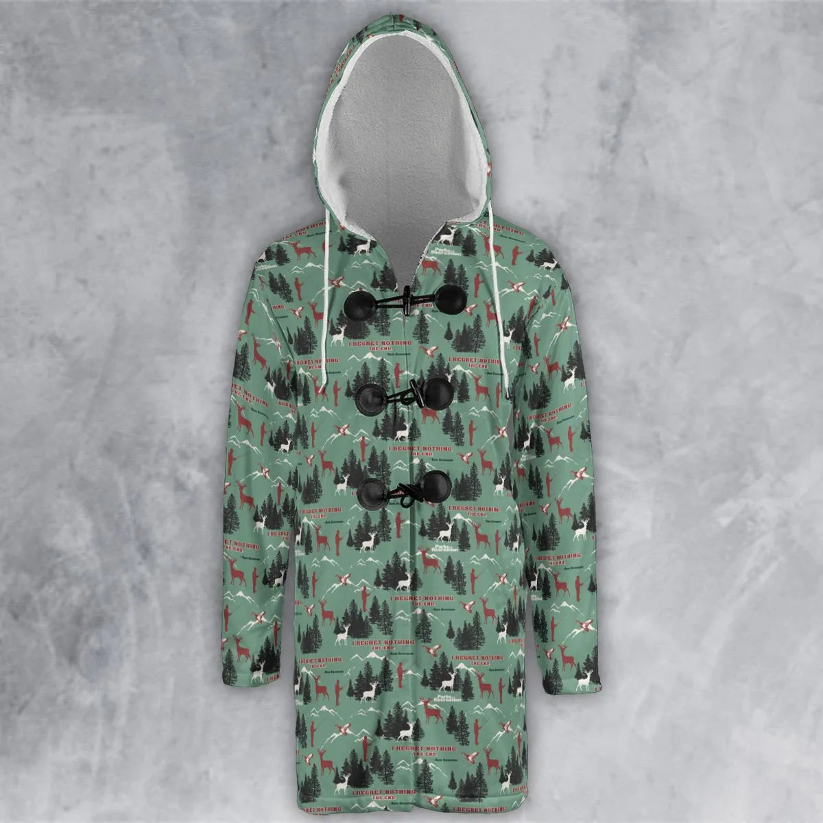Hooded Cloak Coat - SA9P83HB