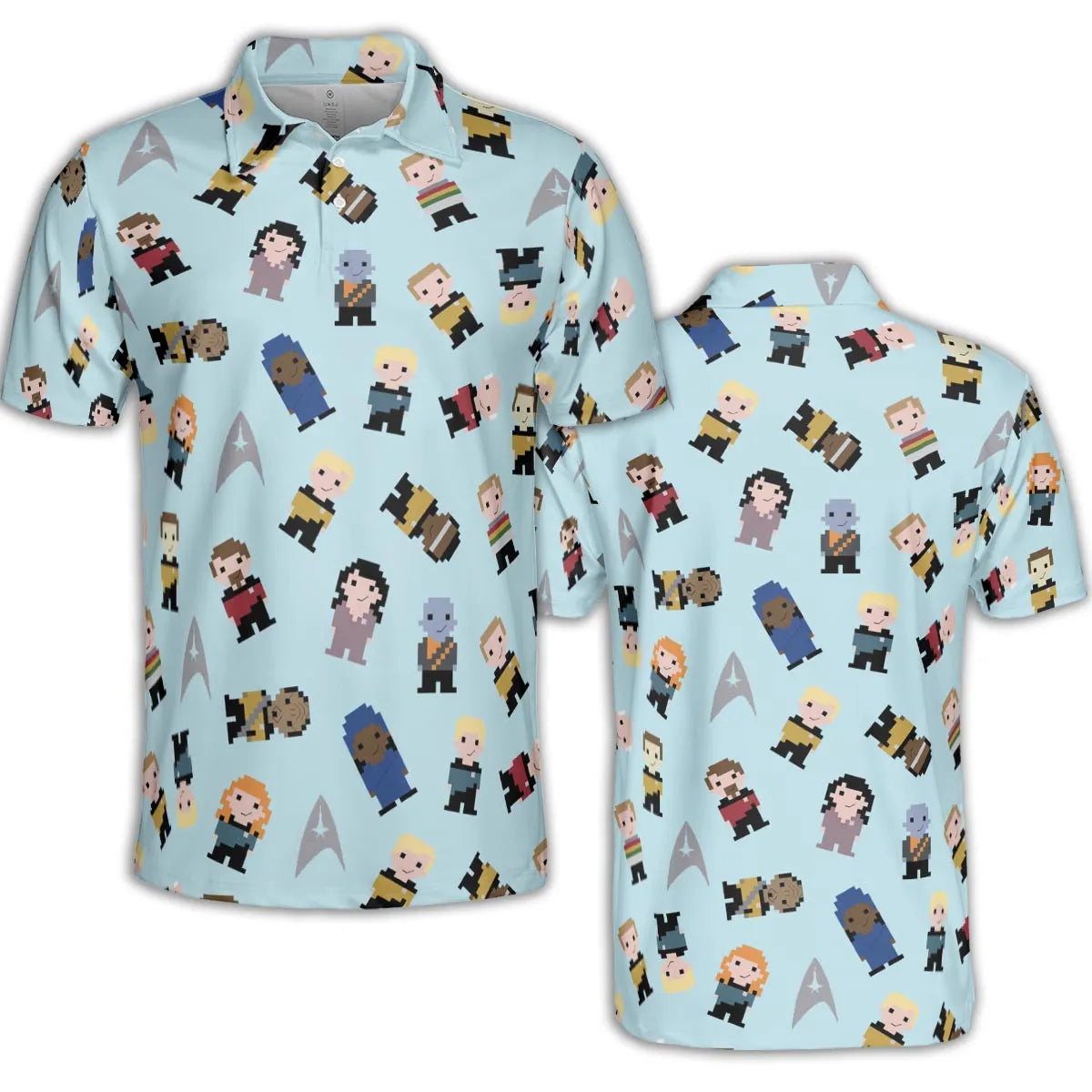 AOP Men/Women Polo Shirt - MQHWKTP5