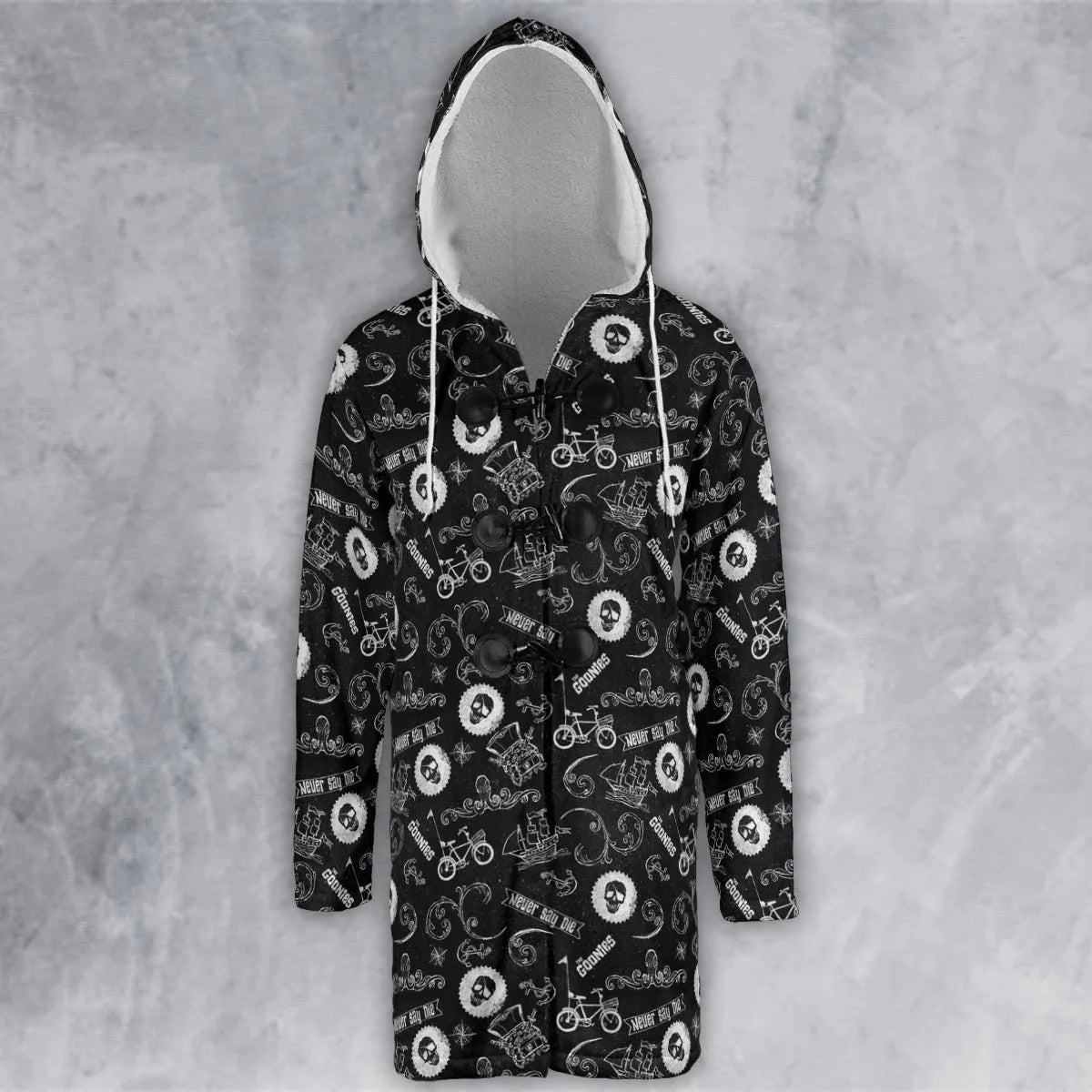 Hooded Cloak Coat - RF3EGCPT