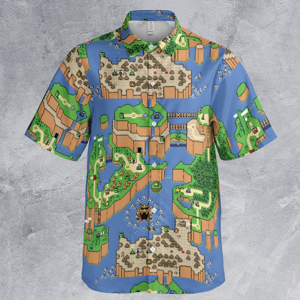 Super Mario World Map -  - 2