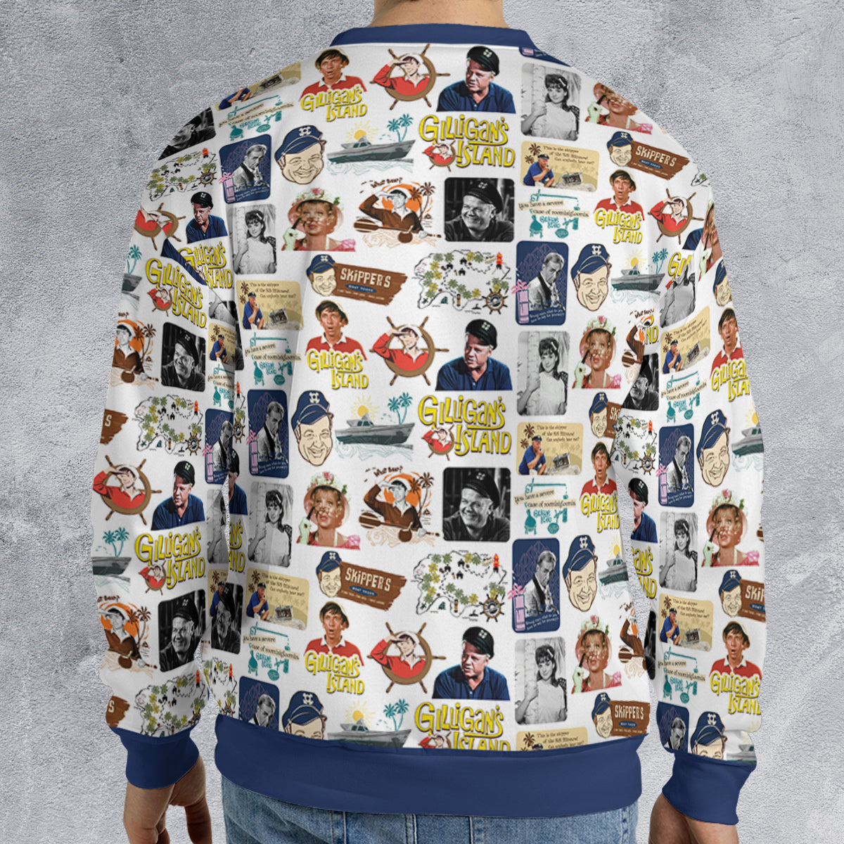 All-over Print Sweatshirt - JE2BBMFW