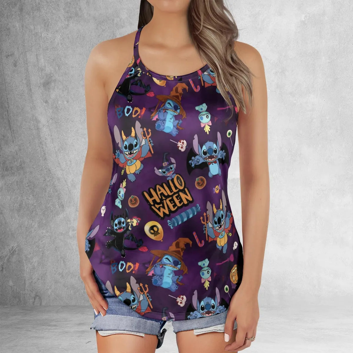 Criss Cross Tank Top - 25AX8MBD