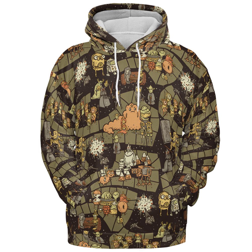 All-over Print Hoodie - 8EW124GB -  - 2