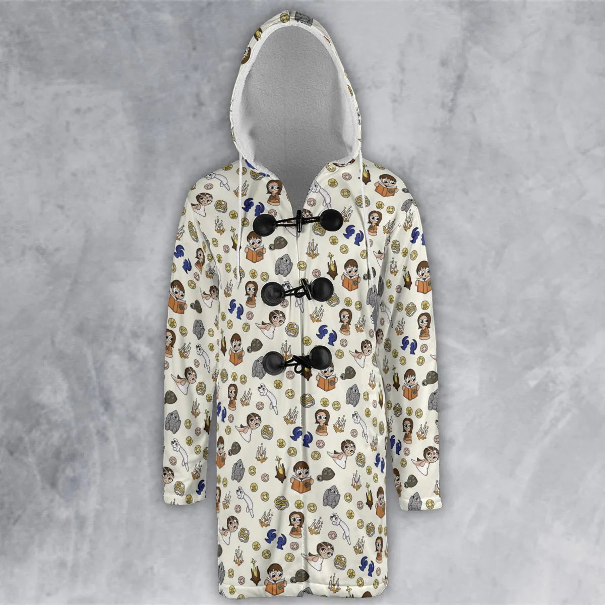 Hooded Cloak Coat - 2SRC65CZ