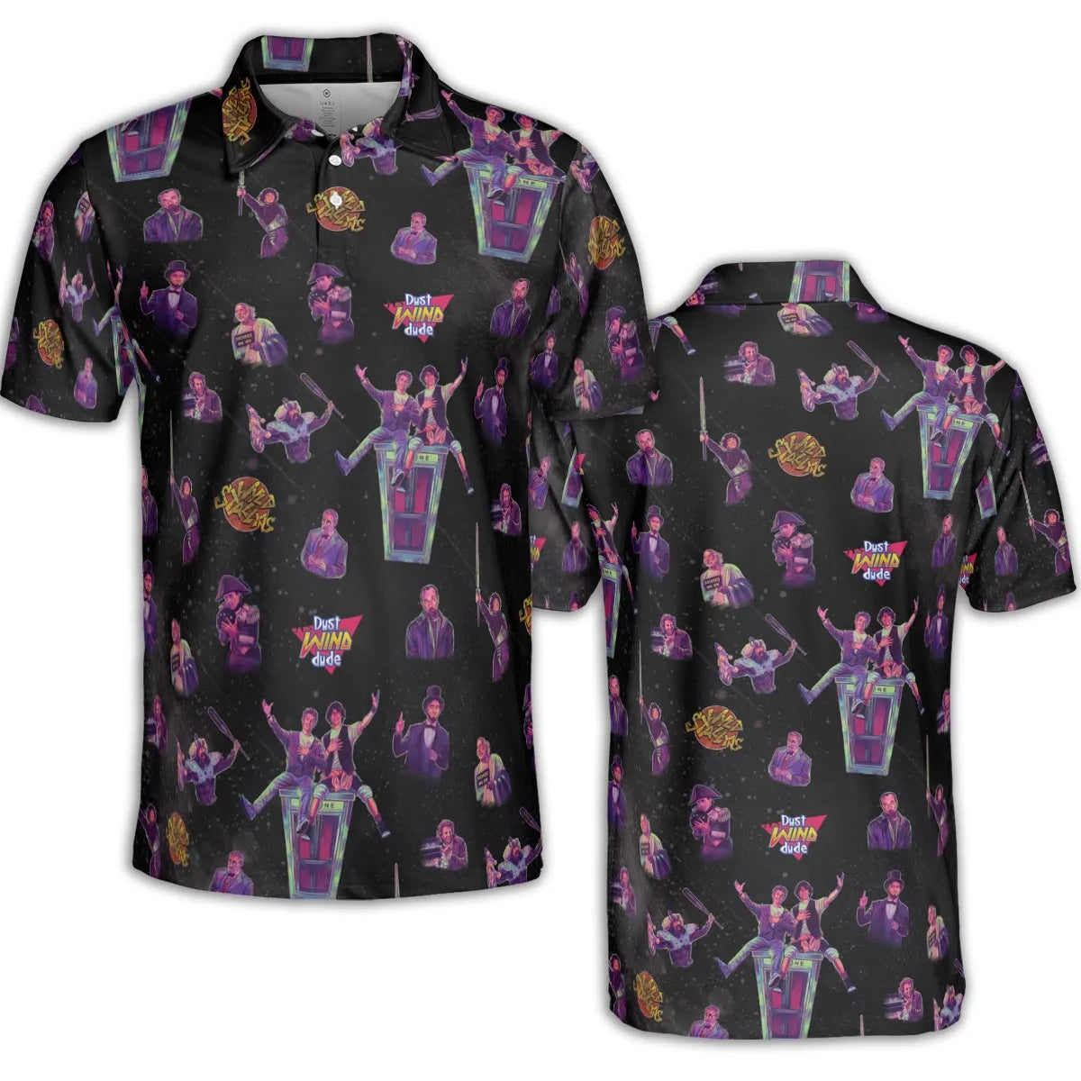 AOP Men/Women Polo Shirt - JHBZTDJZ