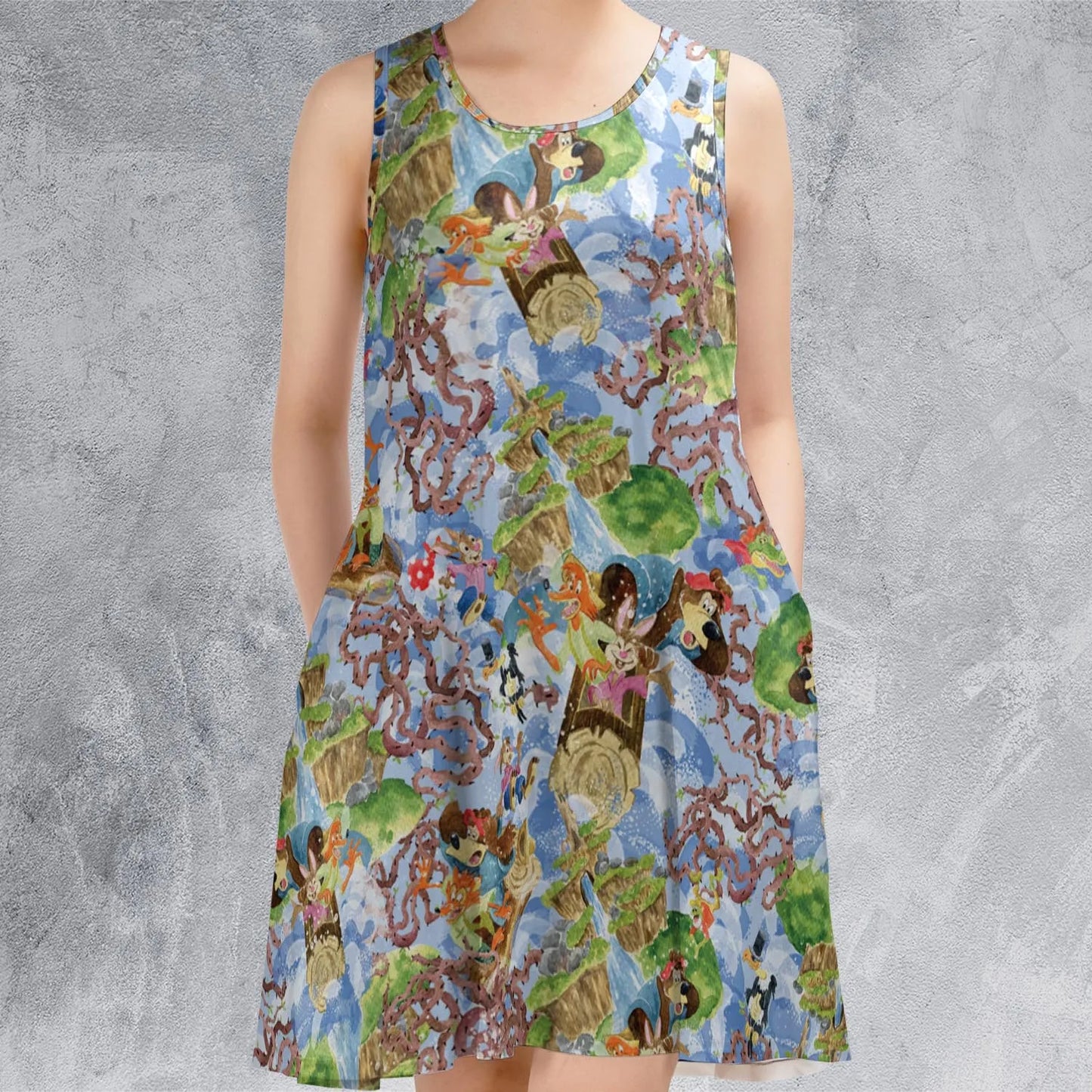Sleeveless Dress - 73P2VVVQ