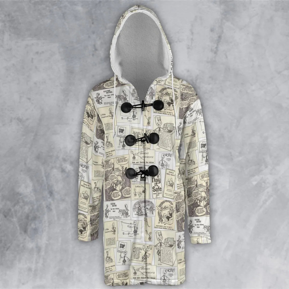 Hooded Cloak Coat - LYM23KCZ