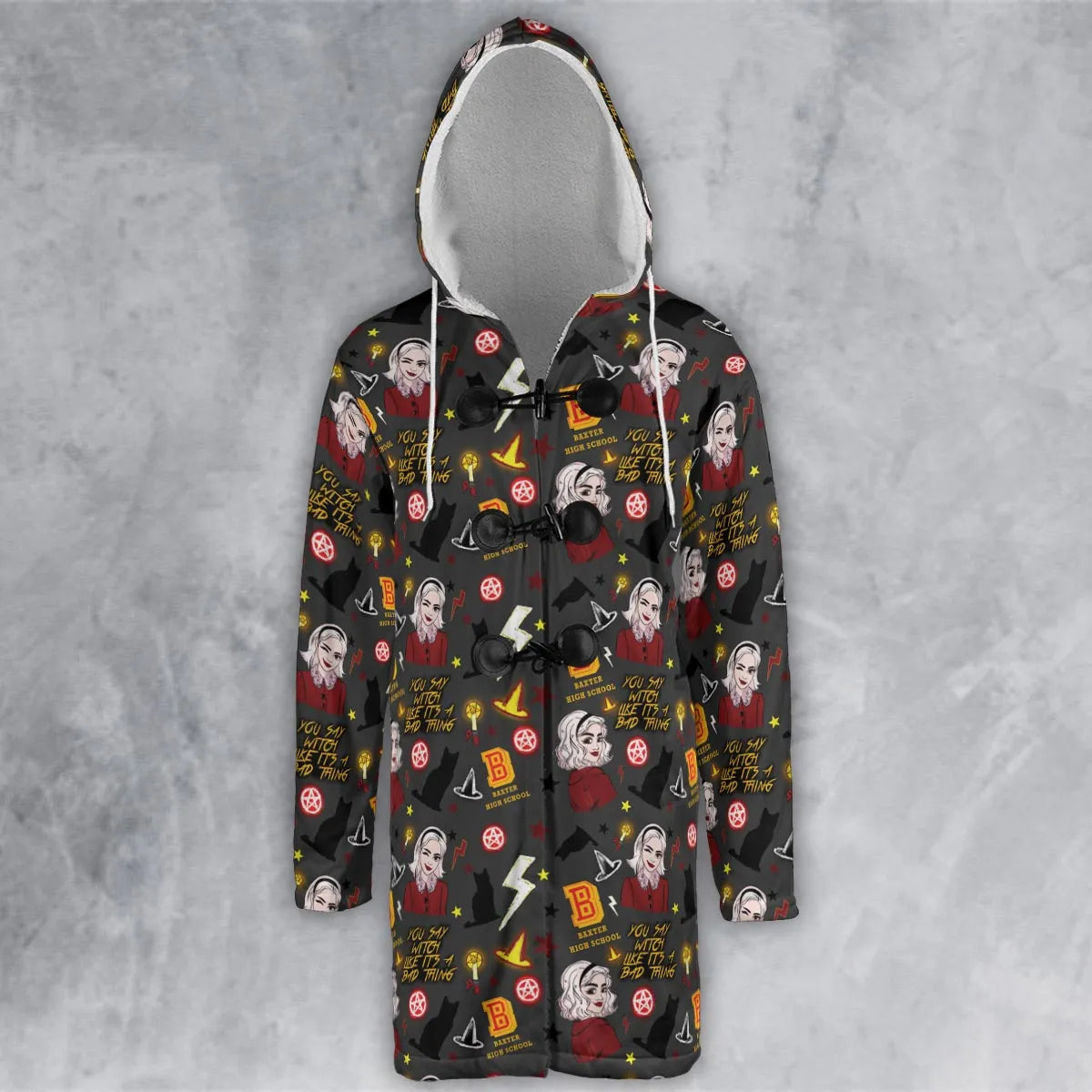 Hooded Cloak Coat - CGL483VK