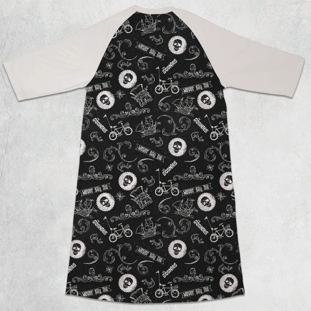 3/4 Sleeve Raglan Dress - BW72F6EL