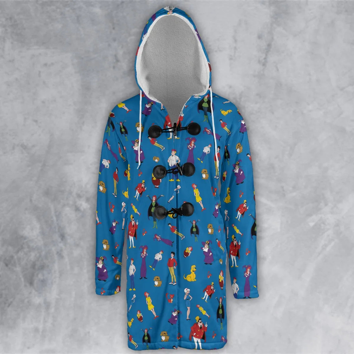 Hooded Cloak Coat - S1BM7HV5