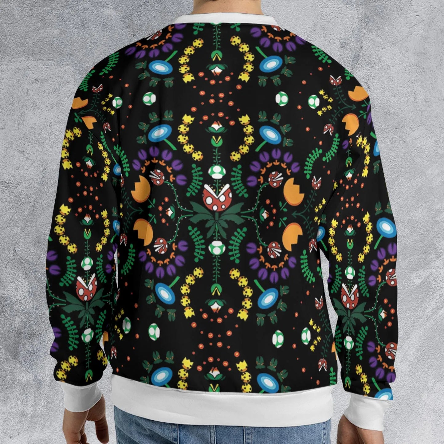 All-over Print Sweatshirt - 5UUVAT3X