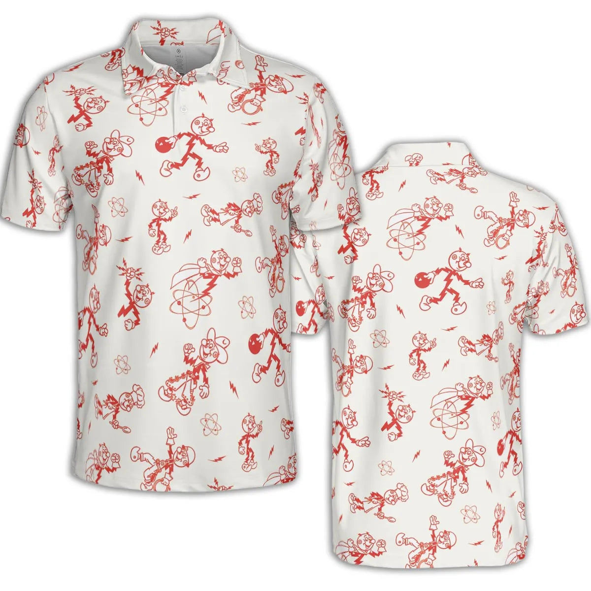AOP Men/Women Polo Shirt - 3SYPQB9V