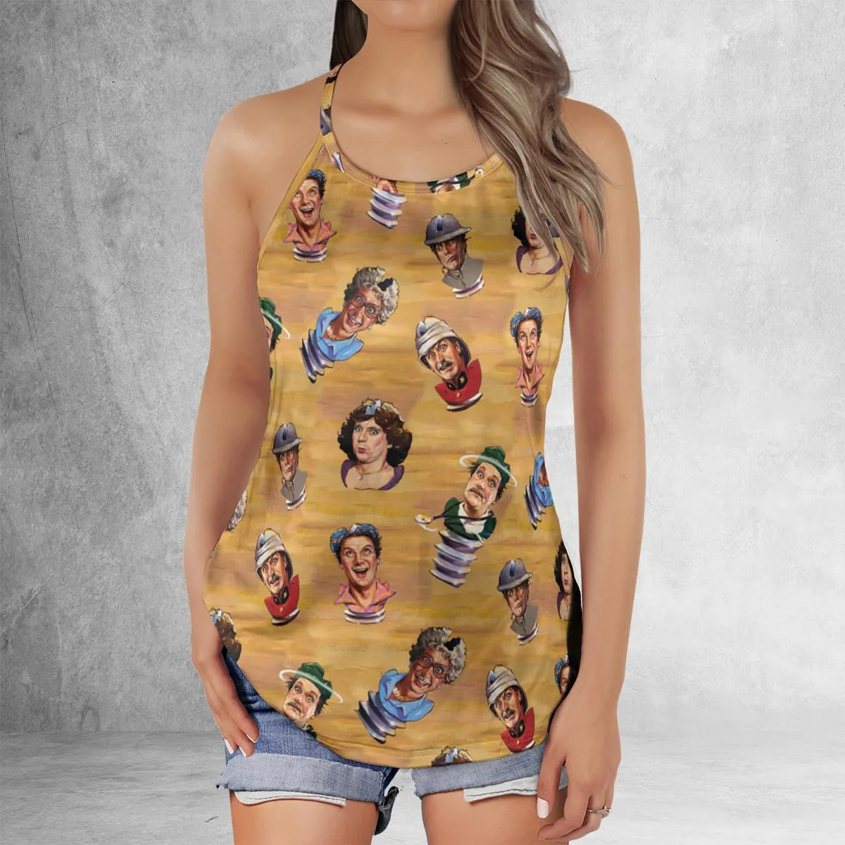 Criss Cross Tank Top - JLPZGZ7X