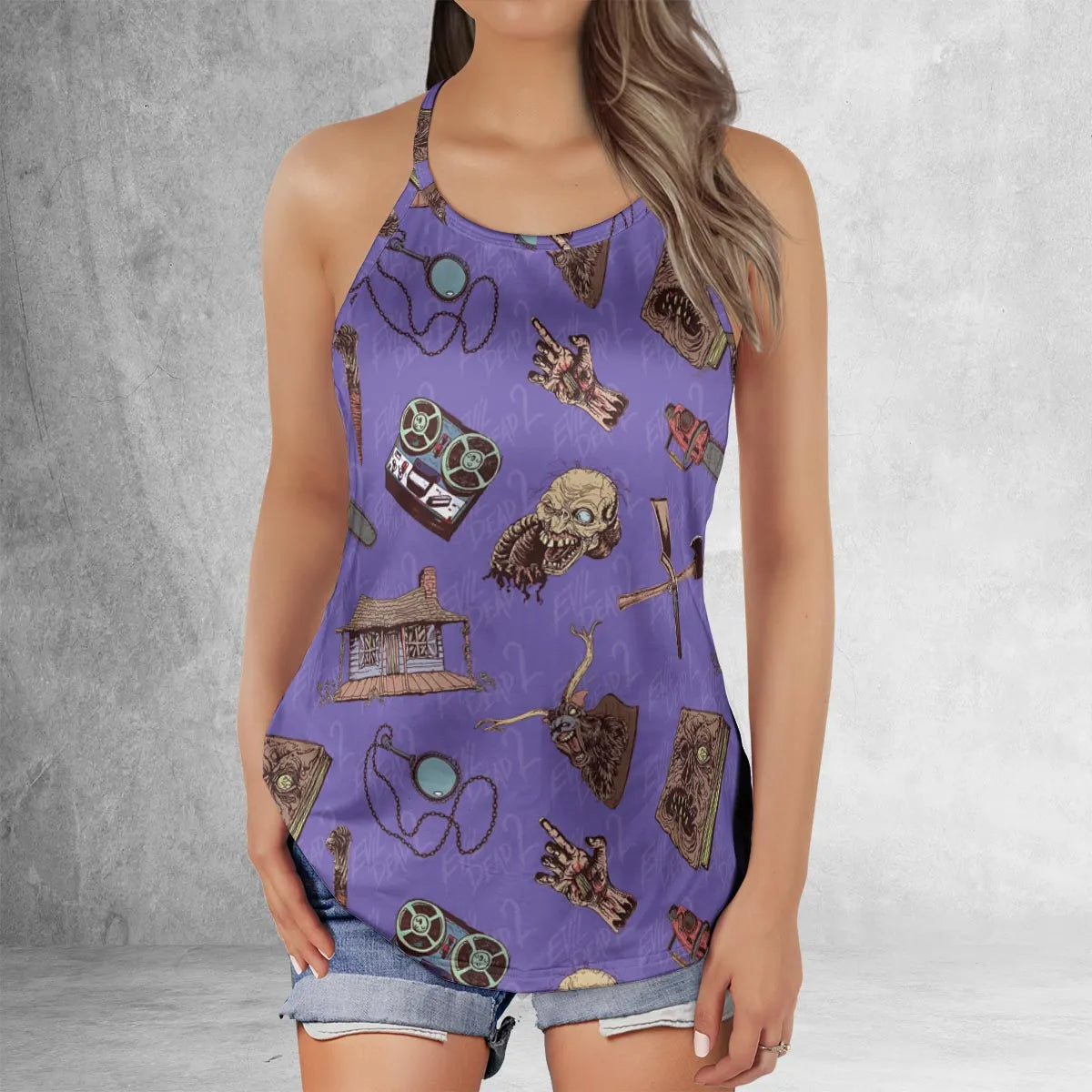 Criss Cross Tank Top - ZQ4N4654