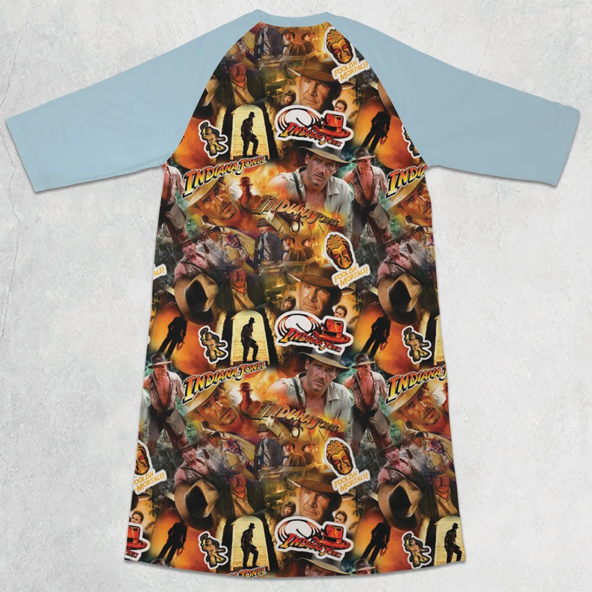 3/4 Sleeve Raglan Dress - SAZRLPXE