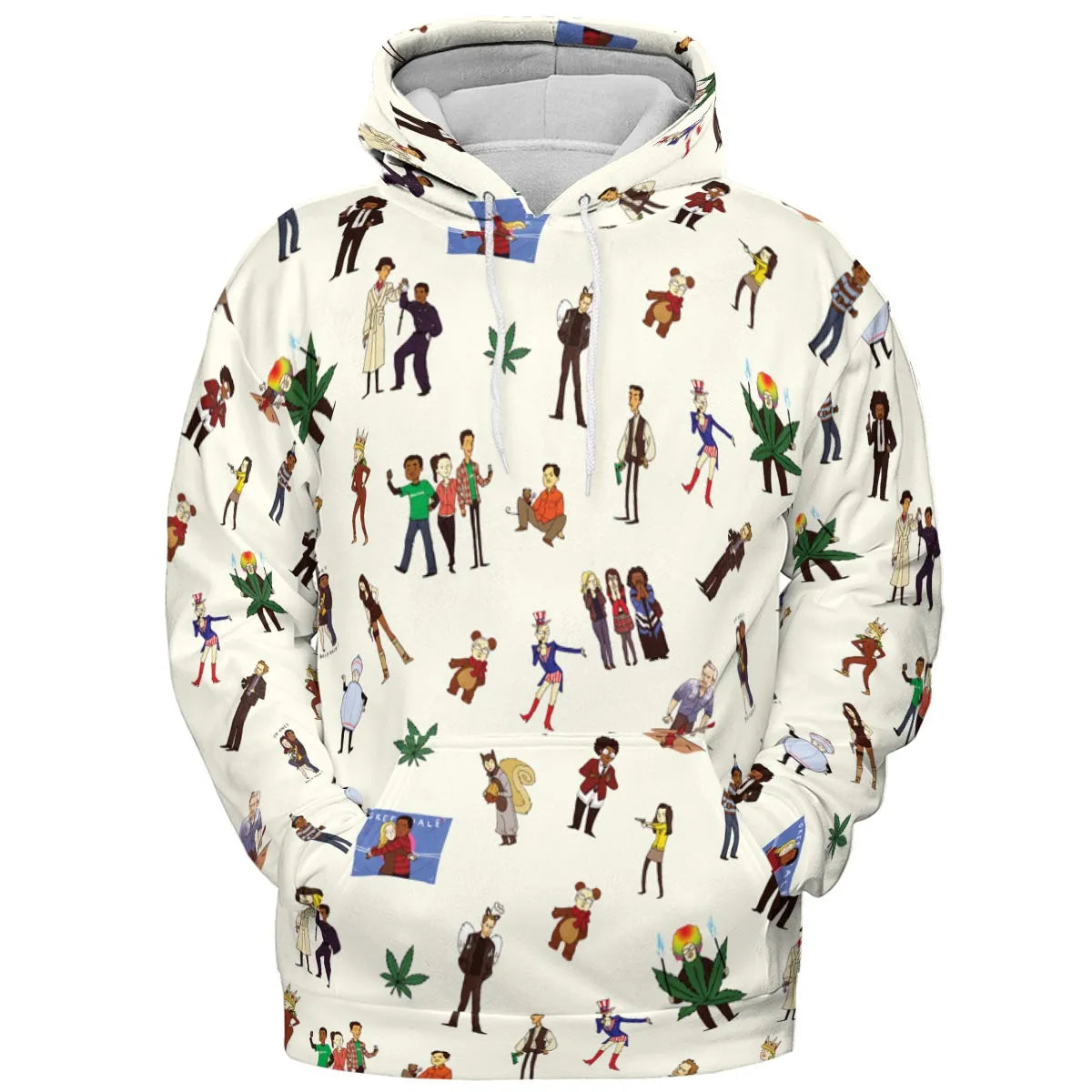 All-over Print Hoodie - 7TQ9XFTK
