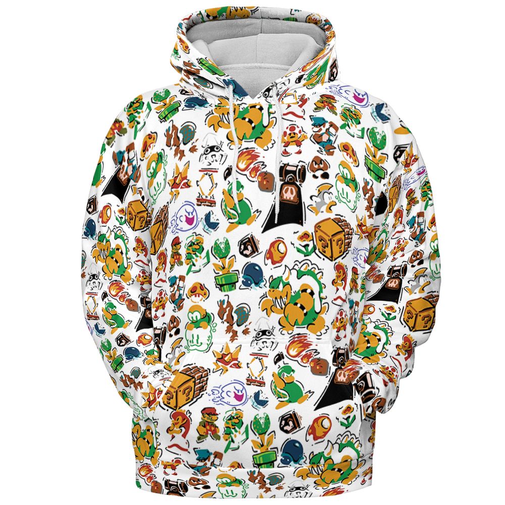 All-over Print Hoodie - EW67QG1L -  - 2