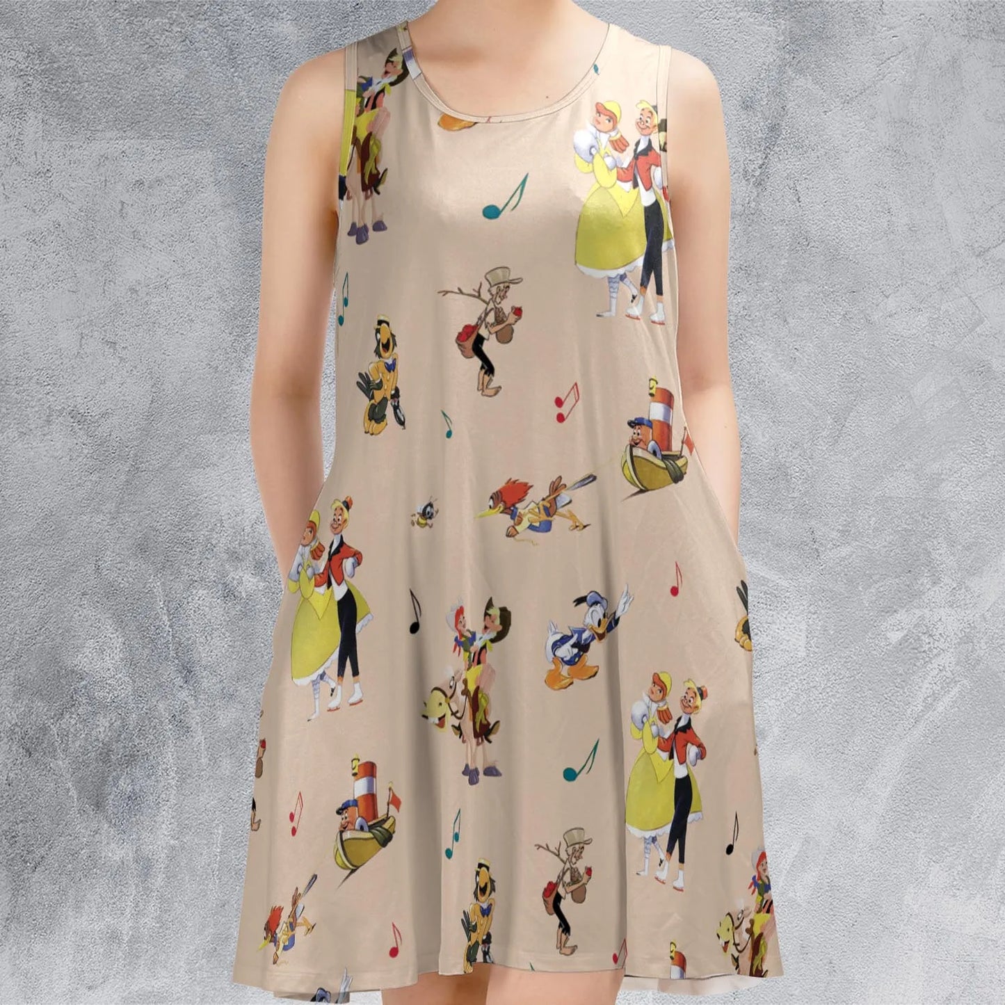 Sleeveless Dress - XBS4YBB9