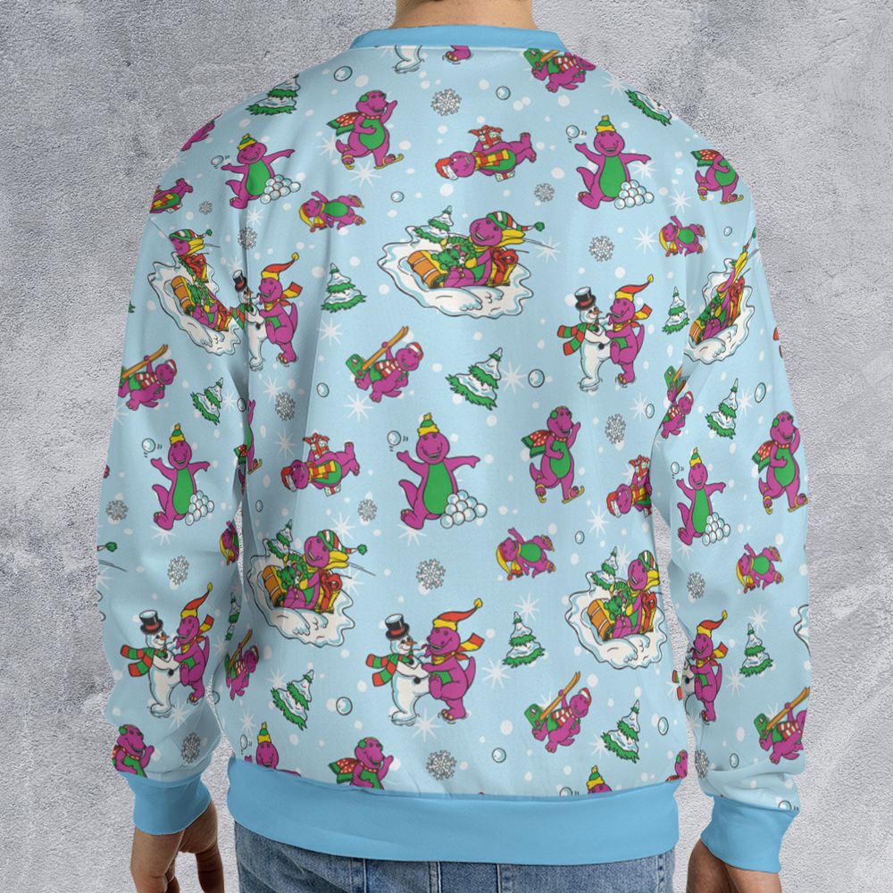 Barney and friend All-over Print Sweatshirt -  - 2