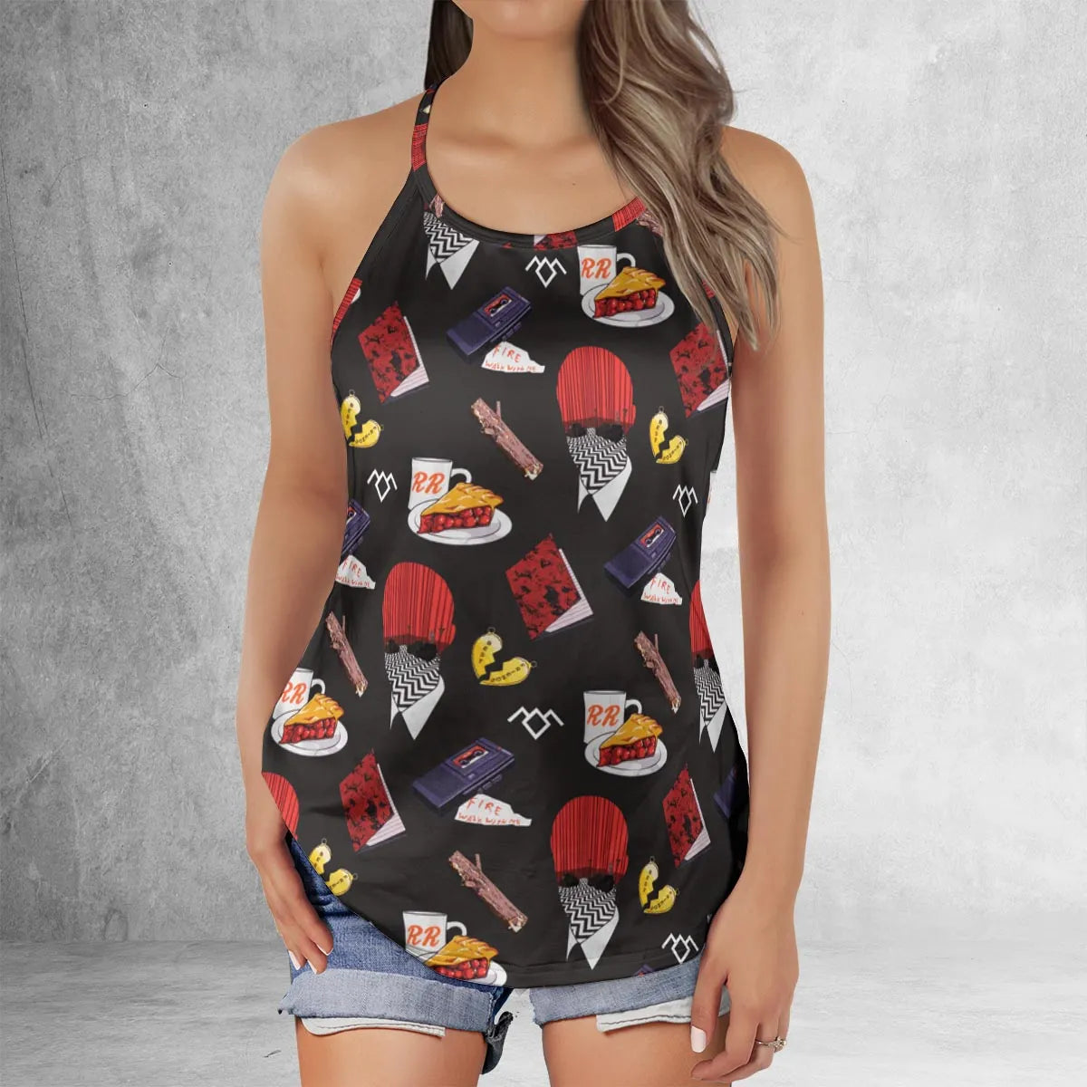 Criss Cross Tank Top - HMLXRK6S