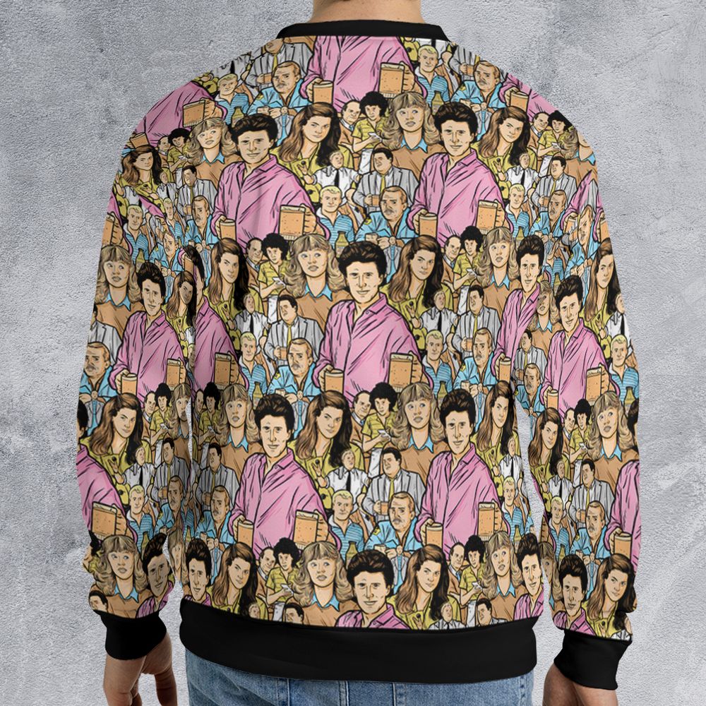 All-over Print Sweatshirt - QZ9ZU69X -  - 2
