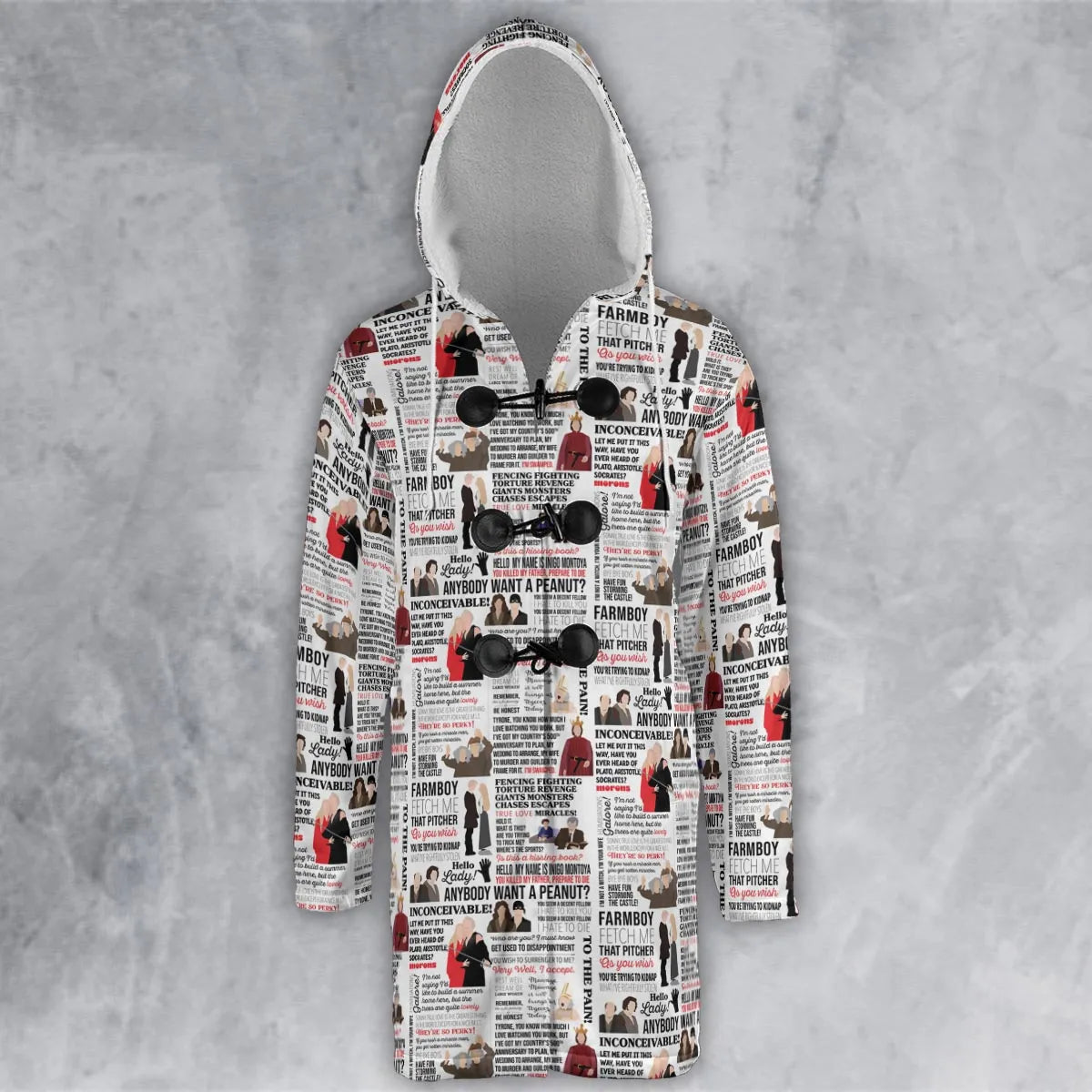 Hooded Cloak Coat - 3HHLG2H9