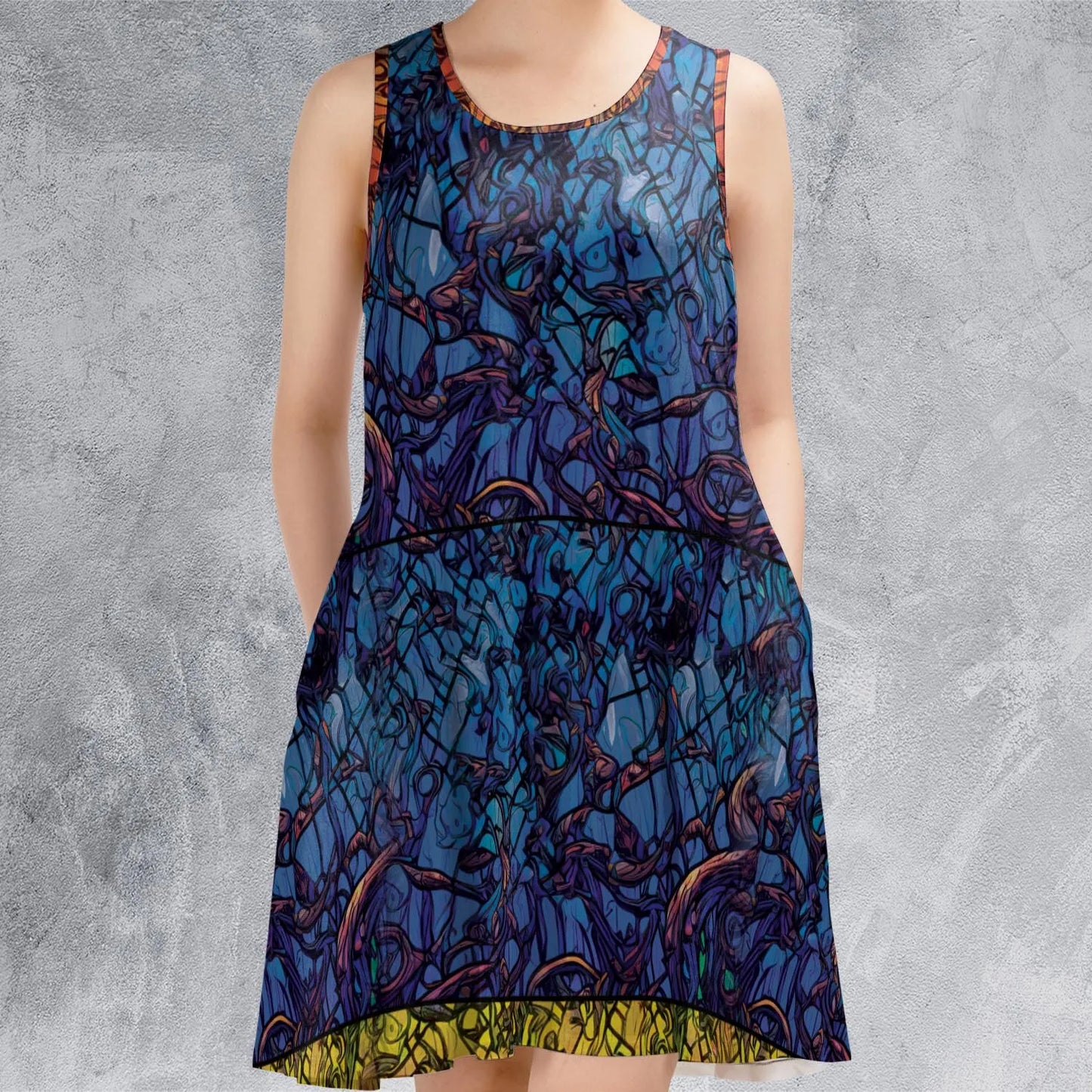 Sleeveless Dress - W9CH2RKU