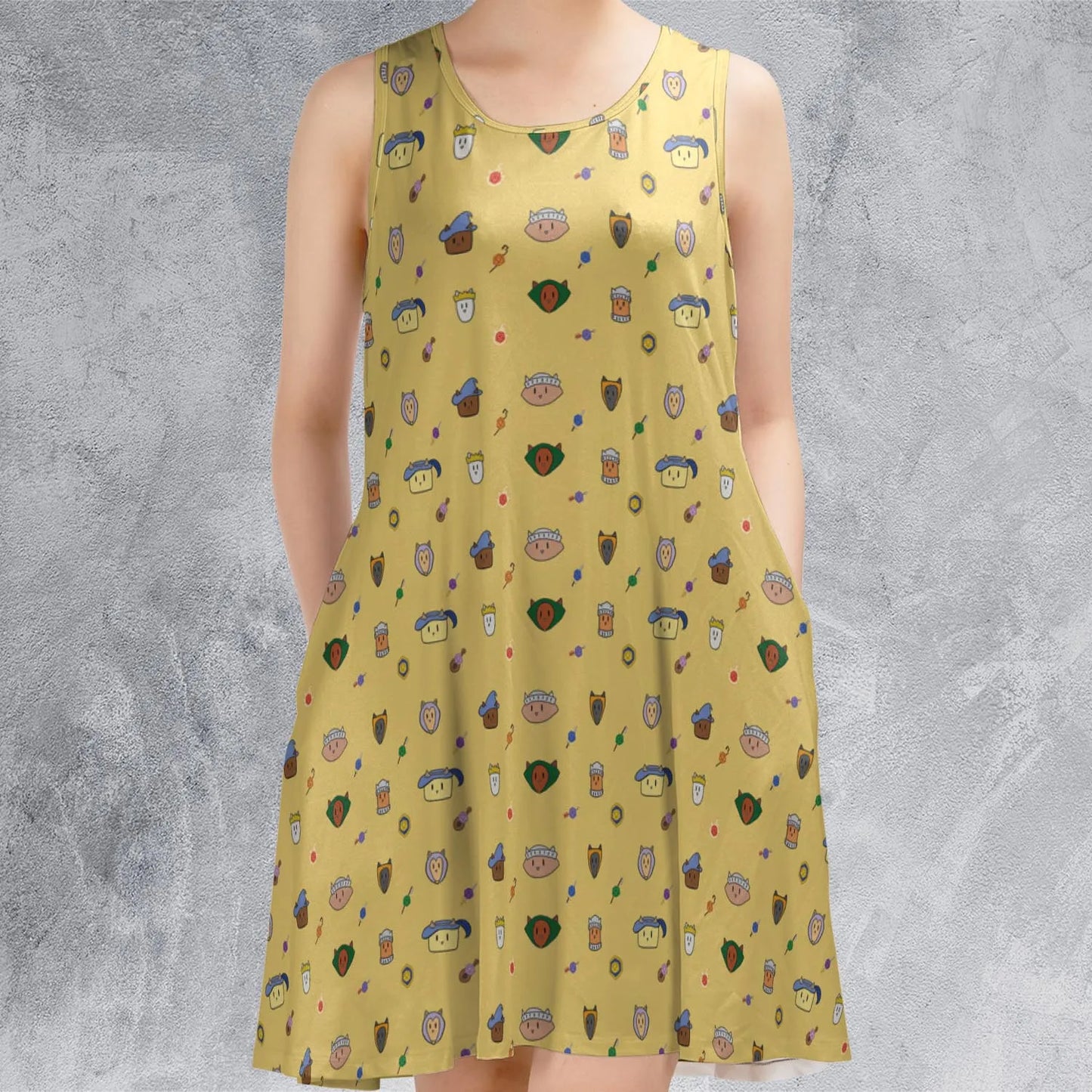 Sleeveless Dress - H35F5NJ2