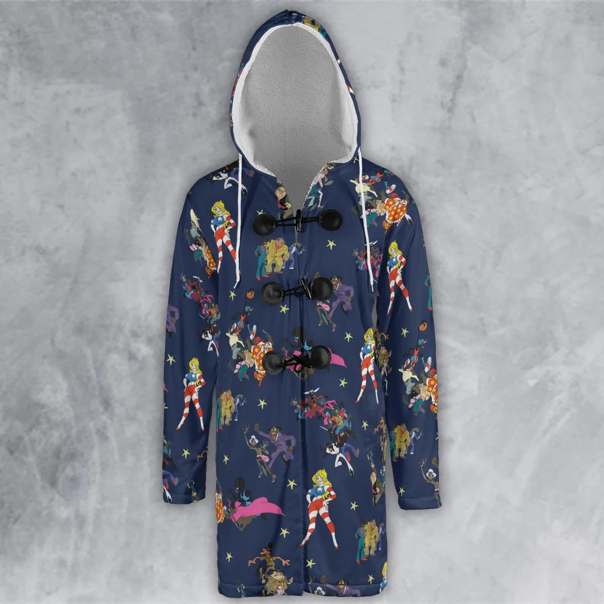Hooded Cloak Coat - 2WMGQ35V