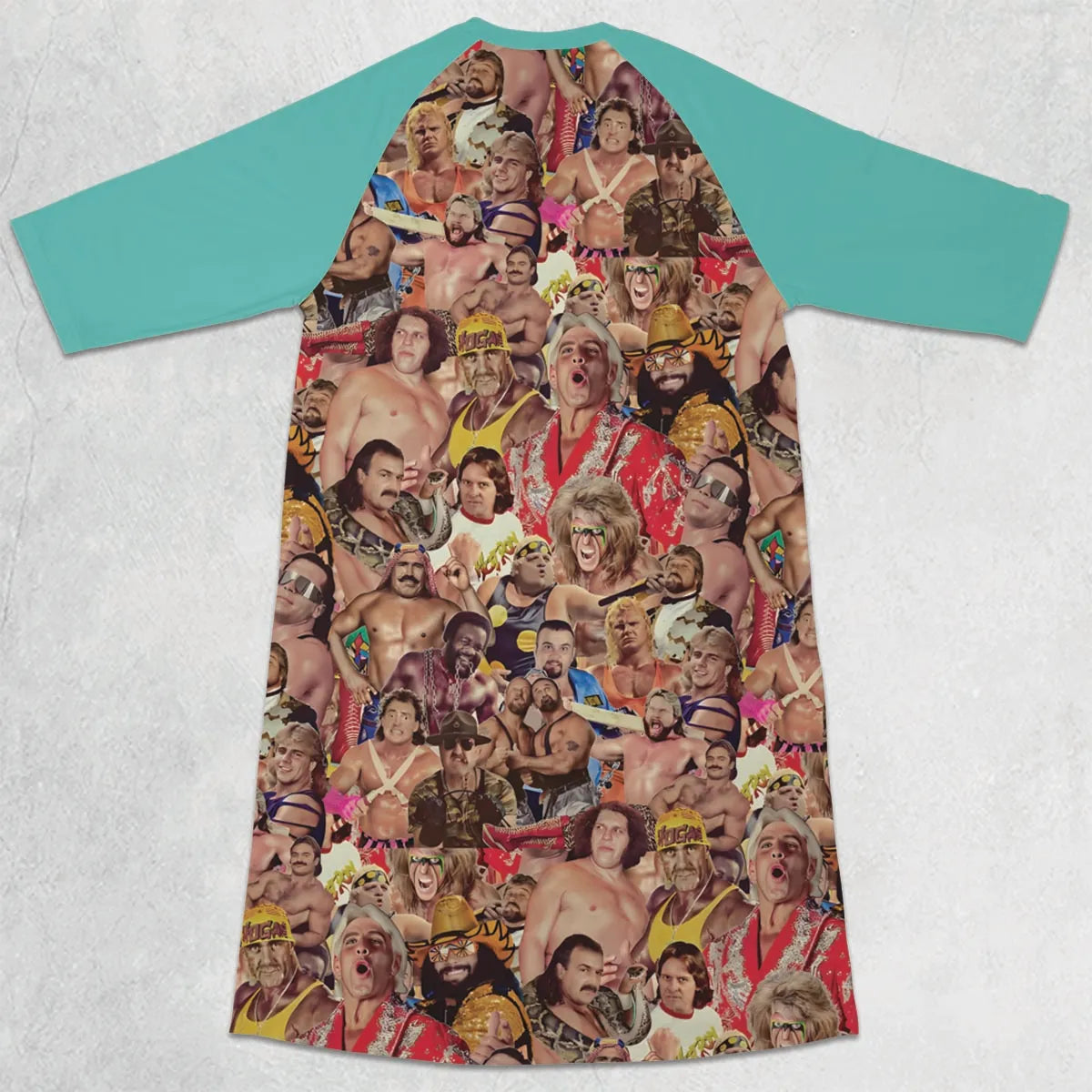 3/4 Sleeve Raglan Dress - RLTCDQUX