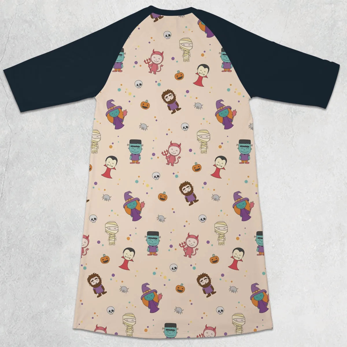 3/4 Sleeve Raglan Dress - 5DN14MR8