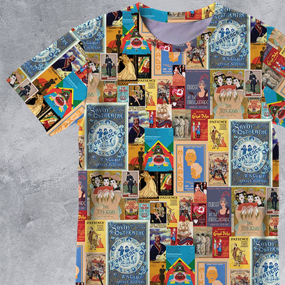All-Over Print Unisex T-Shirt - V1E5LDBB -  - 2