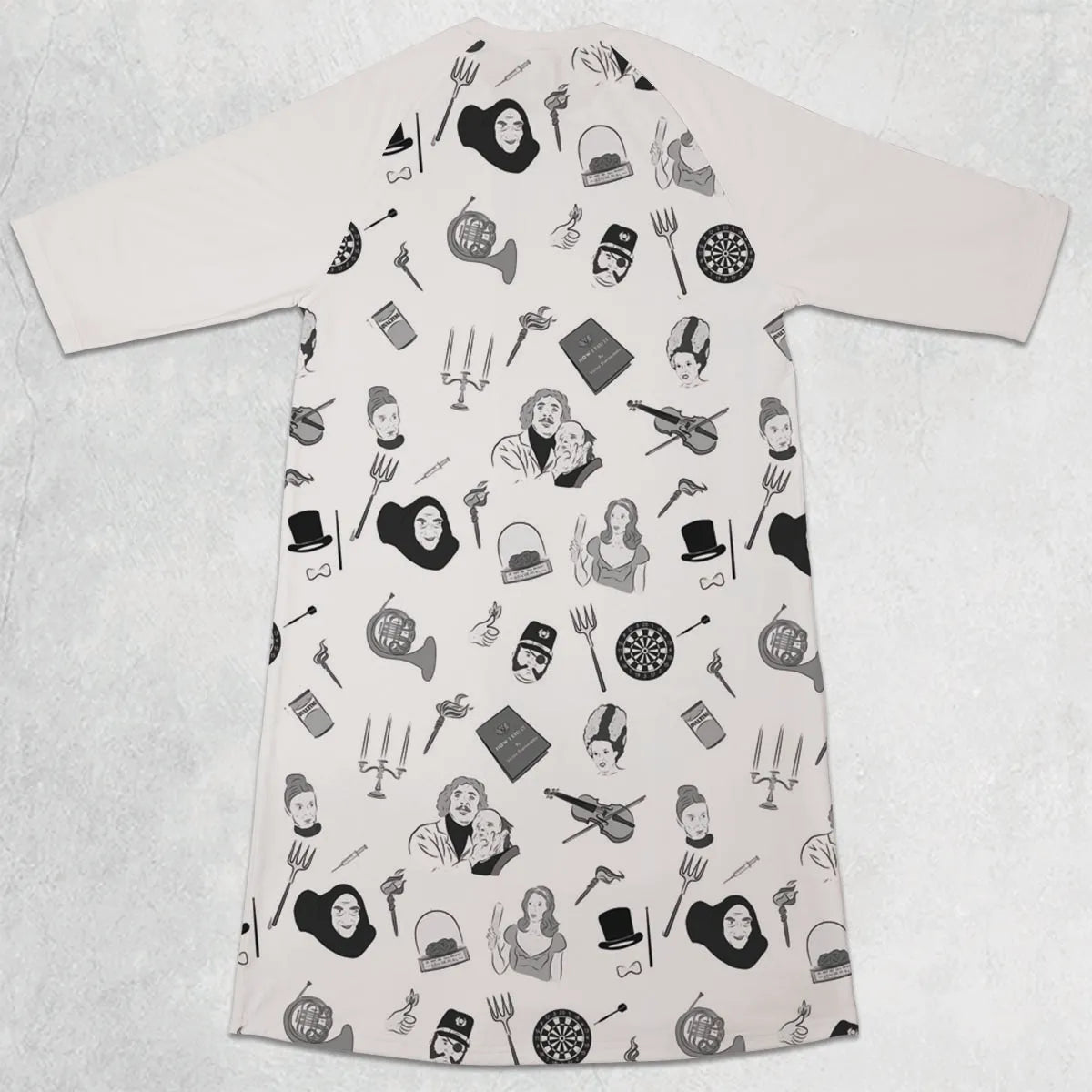 3/4 Sleeve Raglan Dress - F91HZ381