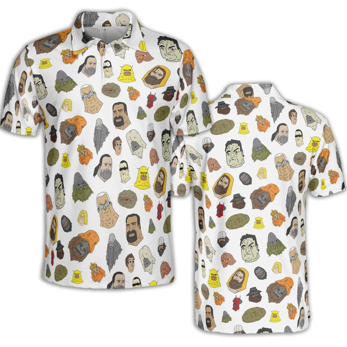 AOP Men/Women Polo Shirt - GJDDCWGY