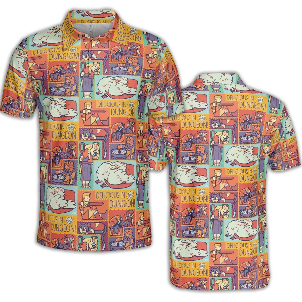 AOP Men/Women Polo Shirt - ZYC4LK6E